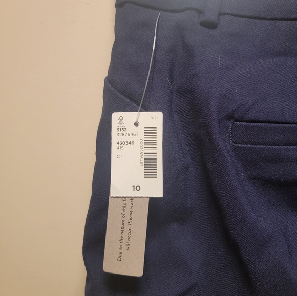 BNWT High waisted Slim fit Crop Dress Pants - Picture 9 of 9